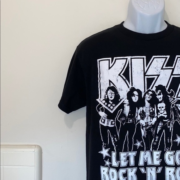 Unisex KISS Let Me Go Rock ‘N’ Roll T-Shirt - Picture 3 of 8